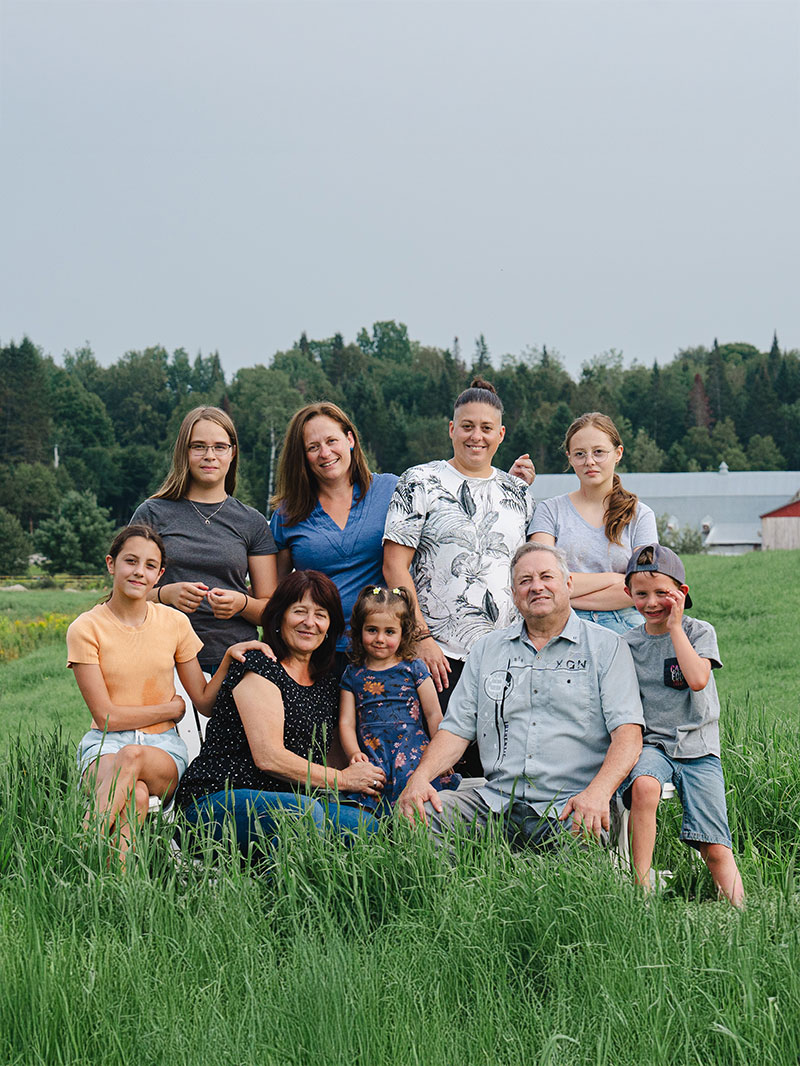 Jean-Guy Lacelle, passionate farmer and fulfilled father
